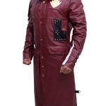 Guardians Of The Galaxy Yondu Udonta Leather Coat Maroon