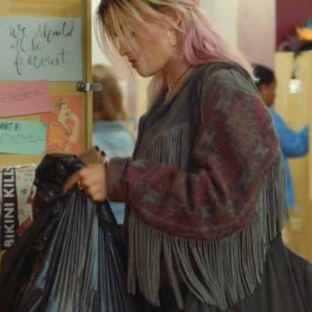 Sex Education Maeve Fringe Jacket Jacketsjunction