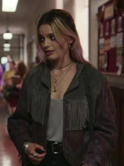 Sex Education Maeve Fringe Jacket Jacketsjunction