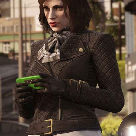 Gta Female Protagonist Quilted Jacket Jacketsjunction