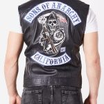 Charlie Hunnam SOA Sons of Anarchy Leather Vest