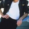 Kelly McGillis Top Gun Leather Jacket