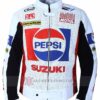 Pepsi Suzuki MotoGP Leather Race Jacket