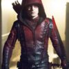 Arrow Season 3 Roy Harper Colton Haynes Leather Jacket