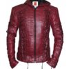 Arrow Season 3 Roy Harper Colton Haynes Leather Jacket 02