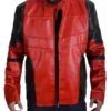 Wade Wilson Deadpool Red Leather Jacket