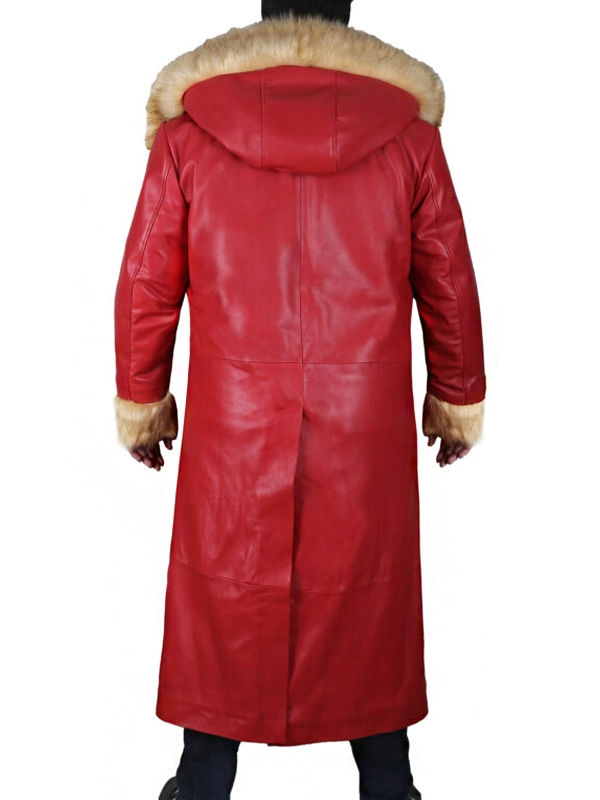 THE CHRISTMAS CHRONICLES 2 SANTA CLAUS LEATHER COAT