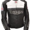 Triumph Motorcycle Leather Racing Jacket