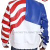 American Flag Vanilla Ice Leather Jacket