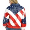 Womens American Flag Jacket