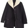 Yellowstone Beth Dutton Coat with fur collar