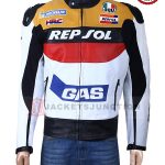 Honda Repsol Biker Leather Jacket