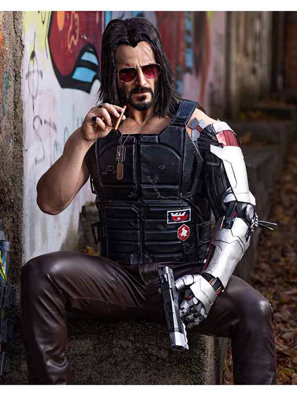 Keanu Reeves Cyberpunk Vest