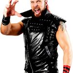 WWE Black Leather Studded Lance Archer Vest