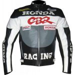 Honda CBR Racing Moto Racer Leather Jacket