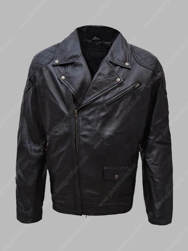 Roddy Piper Biker Leather Jacket