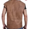 Clint Eastwood Shearling Brown Vest