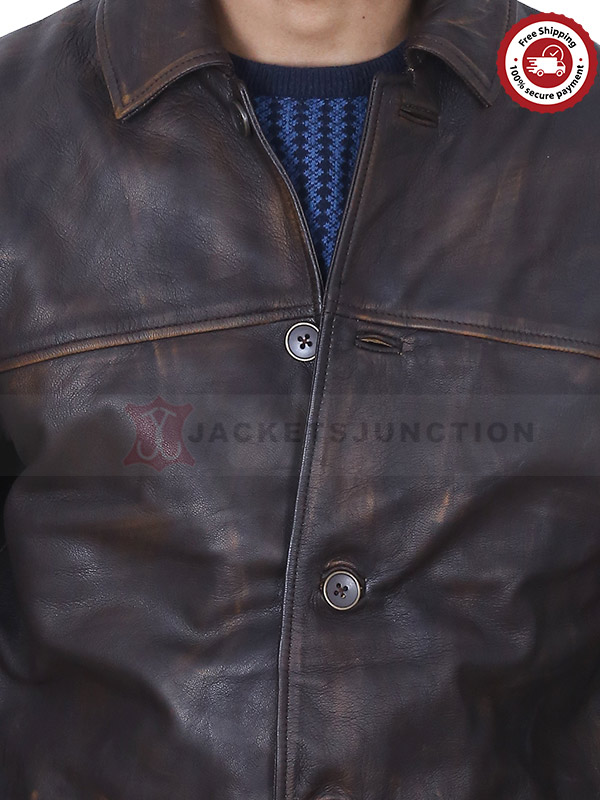 Supernatural Dean Winchester Distressed Leather Coat