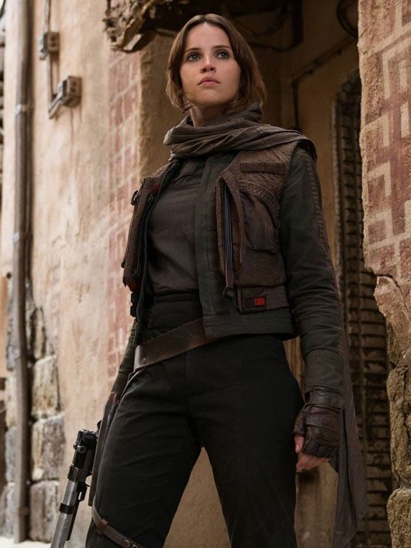 Felicity Jones Star Wars Rogue One Vest Jacket