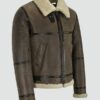 Mens Brown Air Force Leather Jacket