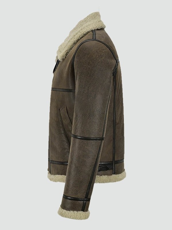 Mens Brown Leather Jacket