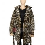 Beth Dutton Yellowstone S02 Cheetah Print Fur Coat