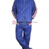 Blue Checkered Colin Farrell Coach The Gentlemen Tracksuit (2)