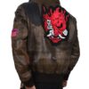 Samurai Cyberpunk 2077 Leather Jacket