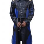 Descendants 3 Hades Black Leather Coat