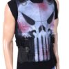 Frank Castle-The Punisher War Zone Ray Stevenson Black Vest