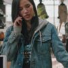 Kaelsy Asbille Fahion Denim Jacket