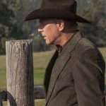 Kevin Costner Yellowstone Brown Corduroy Blazer