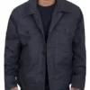 Kevin Costner Yellowstone Cotton Black Jacket