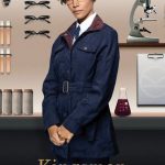 Kingsman The Golden Circle Halle Berry Blue Coat