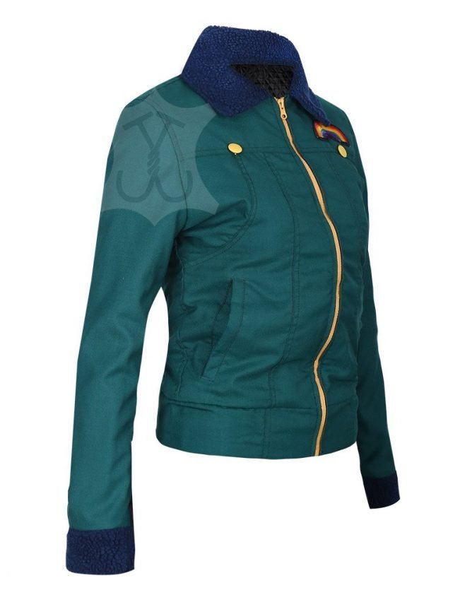 Sex Education S02 Ola Nyman Jacket Denim Green Jacket