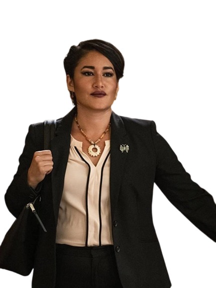 Q’orianka Kilcher Yellowstone Black Blazer