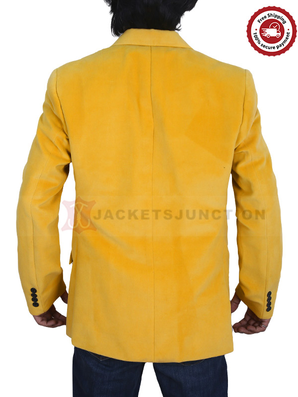 Spiderman Homecoming Tom Holland Wool Yellow Coat