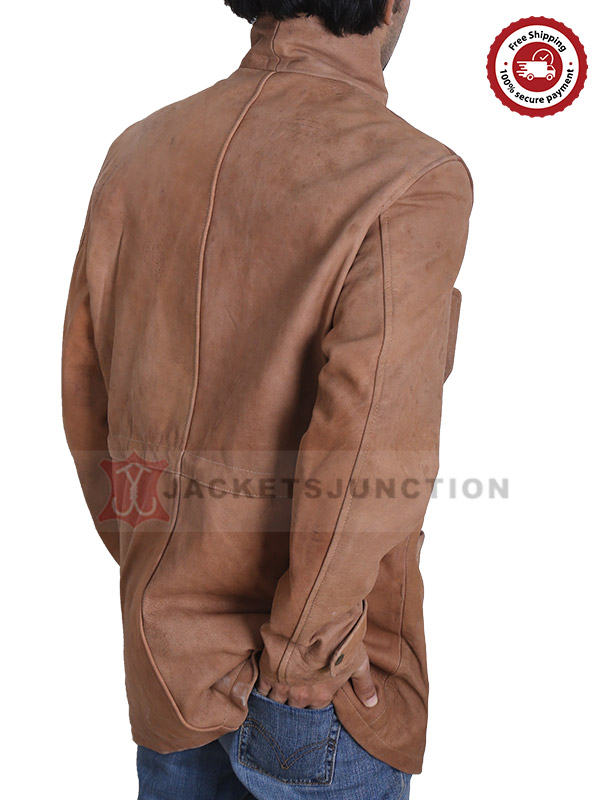 Yellowstone Jamie Dutton Suede Leather Jacket