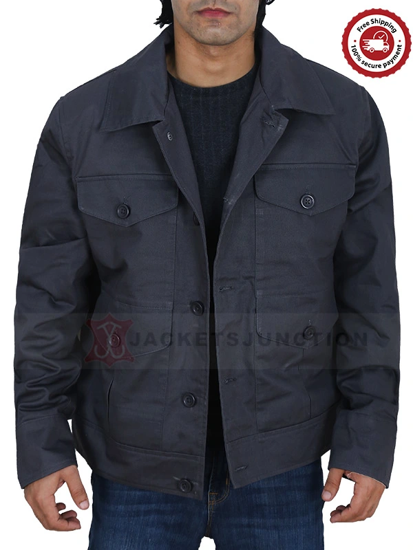 Yellowstone John Dutton Jacket Front