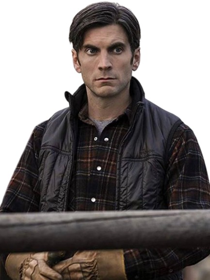 Yellowstone Wes Bentley Black Vest