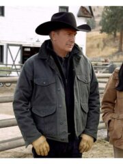 John Dutton Yellowstone Cotton Jacket - JacketsJunction