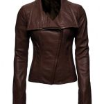 Arrow Lyla Michaels Brown Leather Jacket