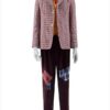 Arthur Fleck Joker Wool Checkered Blazer