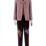 Arthur Fleck Joker Wool Checkered Blazer