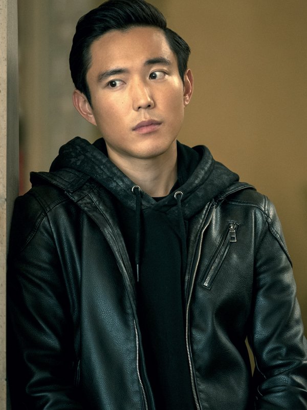 Ben Hargreeves The Umbrella Academy Hooded Leather Jacket