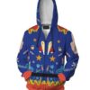 Birds Of Prey Harley Quinn Blue Hoodie