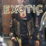 Birds of Prey Margot Robbie Black Fringe Jacket