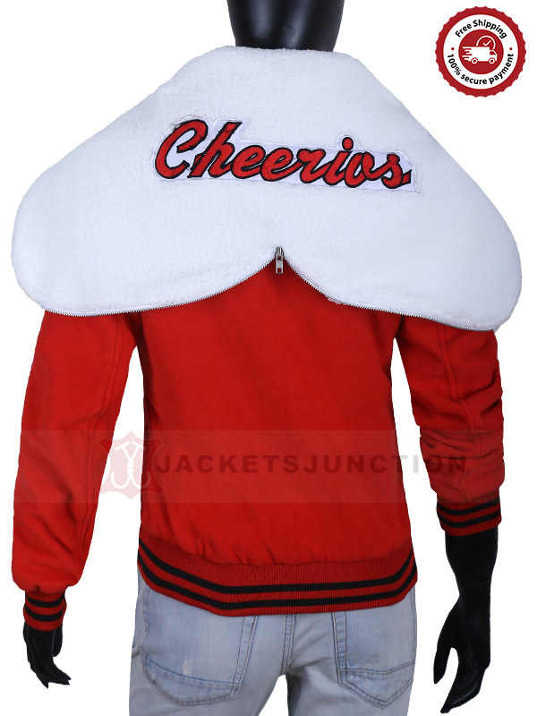 Cheerleading Glee Cheerios Varsity Jacket Back