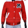 Cheerleading Glee Cheerios Varsity Jacket Button-Up