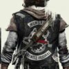 Days Gone Deacon St. John Black Biker Leather Vest